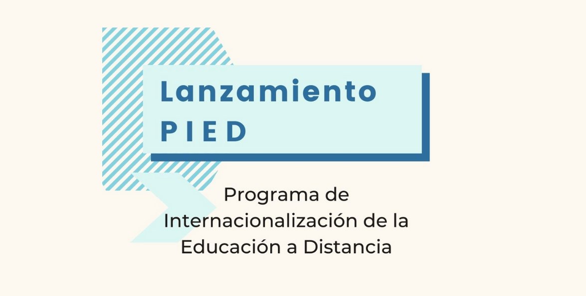 Placa de lanzamiento del PIED, Programa de Internacionalización de la Educación a Distancia